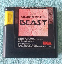 Thumbnail of ebay&reg; auction 267710224069 | SHADOW OF THE BEAST CARTRIDGE ONLY FOR SEGA GENESIS/MEGADRIVE