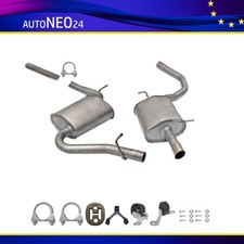 Auspuffanlage Audi A4 & A4 Avant 2.0 130PS, ab. 2000-, Schalldämpfer