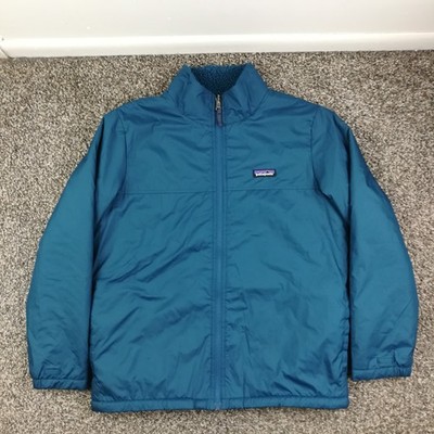 2020 Patagonia 4-in-1 Everyday Jacket Reversible Blue Youth Boys