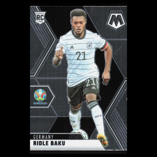 Ridle Baku Rookie #122 2021 Panini Mosaic UEFA EURO 2020 Germany Soccer Card. rookie card picture