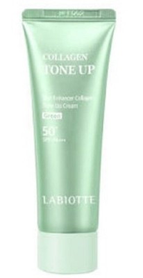 Labiotte skin enhancer collagen tone up cream green 40ml cica