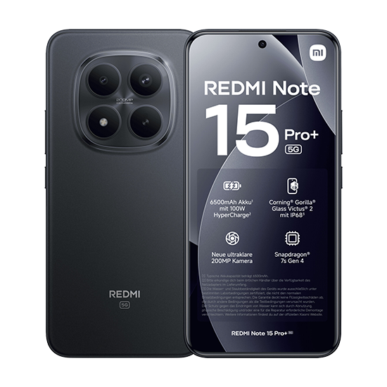 Xiaomi Redmi Note 15 Pro+ 5G 15" 12GB + 512GB Nero - Immagine 3