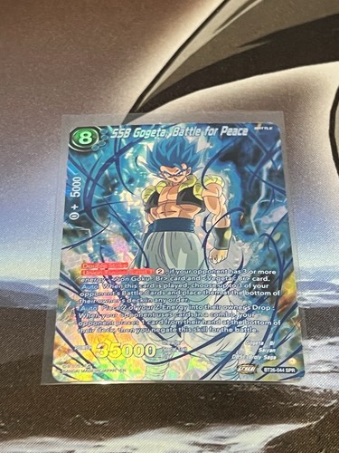 SSB Gogeta, Battle for Peace BT26-044 Special Rare SPR Ultimate Advent NM - Bild 1 von 5