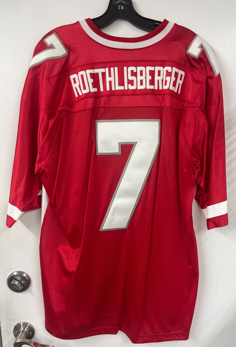 NWT Ben Roethlisberger Miami RedHawks Jersey XL +2 SEWN NIKE 2003