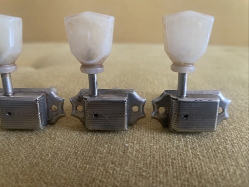 Vintage Kluson Deluxe single line tuners. 3+3. Les Paul Project - Picture 3 of 7