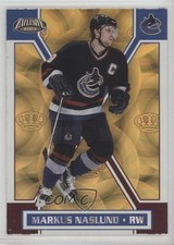 2002-03 Pacific Exclusive Gold Markus Naslund #169 0h7n