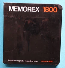 Memorex R2R Recording Tape 1800' Sealed