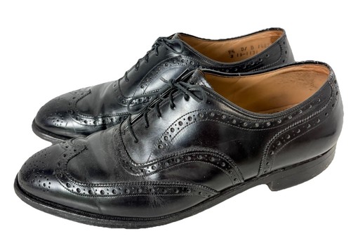 Mocassins Johnston & Murphy En Cuir – Style Wingtip Oxfords – Taille 13 N AAA – Occasion En Excellent état