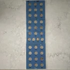 SILVER Lot of 34 Coins Standing Liberty Quarter 25C Collection 1916-1930 Album