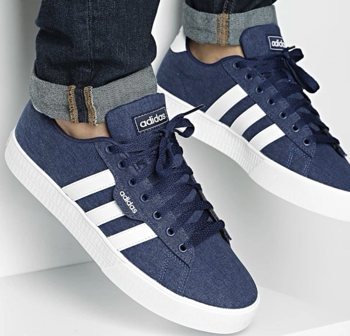 Adidas‎ Men\'s Navy Blue Sneakers adidas Daily 4.0 Sneakers - Blue | Free Shipping with adiClub main image 2