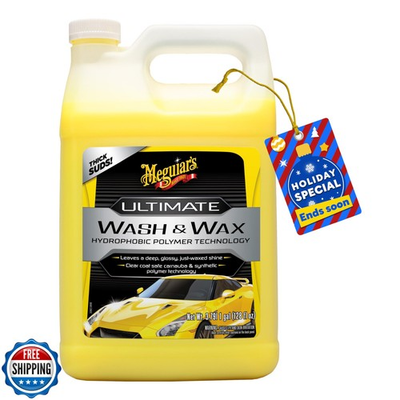 #ad Meguiar#x27;s Ultimate Wash and Wax Car Wash and Wax Cleans and Shin $47.02