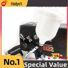 Te20 1.3mm Nozzle Lvmp Car Pain Tool Pistol Black Spray Gun Primer For Devilbiss