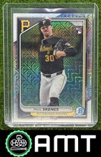 Paul Skenes RC 2024 Bowman Chrome Refractor Mega Pittsburgh Pirates #31