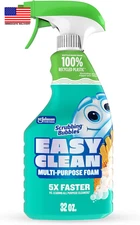 Easy Clean Foaming Multipurpose Bleach-Free Bathroom Cleaner, Fast-Acting Foam C