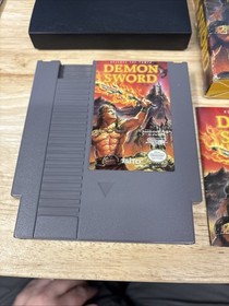 Demon Sword Nintendo NES Complete in Box