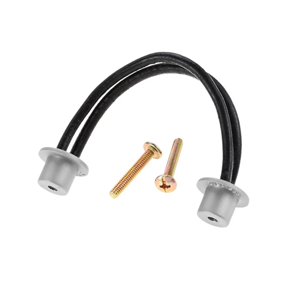 Ручка дверная выдвижная 1 шт. 2 отверстия с винтами 143*20 мм для шкафа ящика простая - Изображение 3 из 4