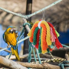 Bird Bite Toy Parrot Toys for Small Parrots Budgie Chewing Hanging