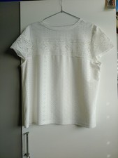 Women's Top Only Worn A Few Times Lovely Lace Effect Size 14 Excellent Condition