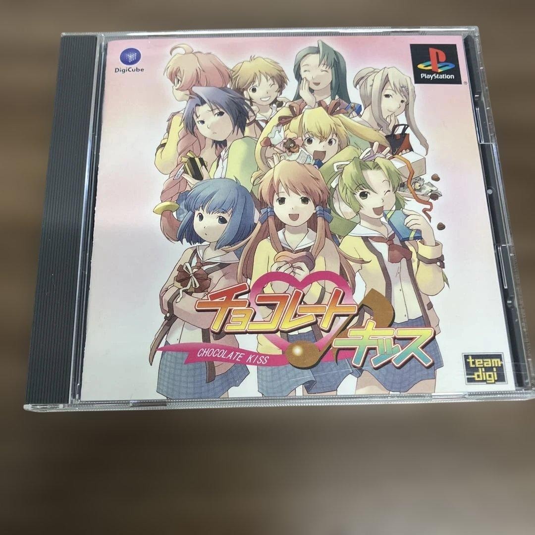 Chocolate Kiss PS1 JP ver Used Tested Japanese ver with Case Sony PlayStation 1