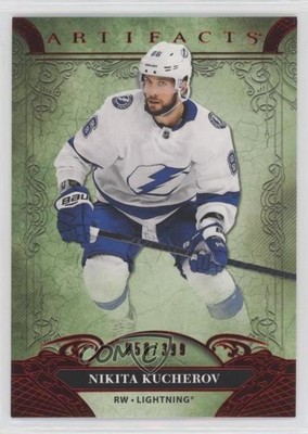 2020-21 Upper Deck Artifacts Stars Ruby /399 Nikita Kucherov #107 8hk