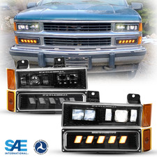 Dot Led Headlight Bumper Lamp Marker For Chevy Tahoe Limited Sport Utility 2000