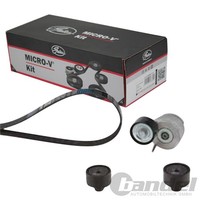 Gates Micro-V Kit KEILRIPPENRIEMEN-SATZ Passend FüR CitroËN Berlingo Xsara Ford