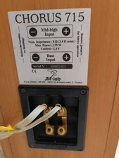 Focal Chorus 715 Crossover Connection Panel