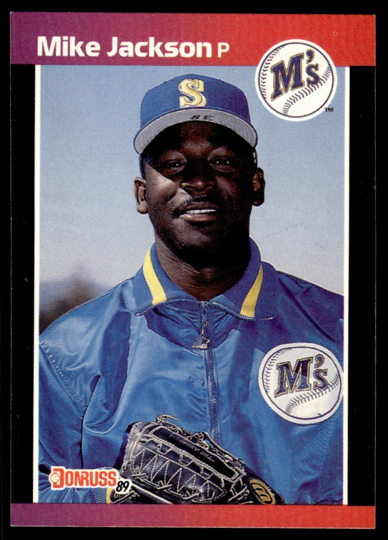 1989 Donruss Mike Jackson Seattle Mariners #652 18162