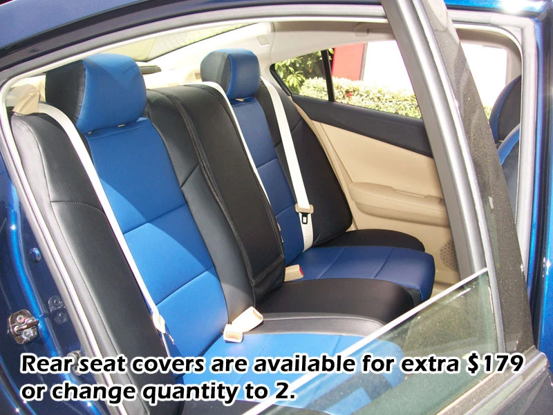 FUNDA ASIENTO IGGEE S. CUERO AJUSTE PERSONALIZADO PARA NISSAN MAXIMA 2000-2003 Foto 3 de 4