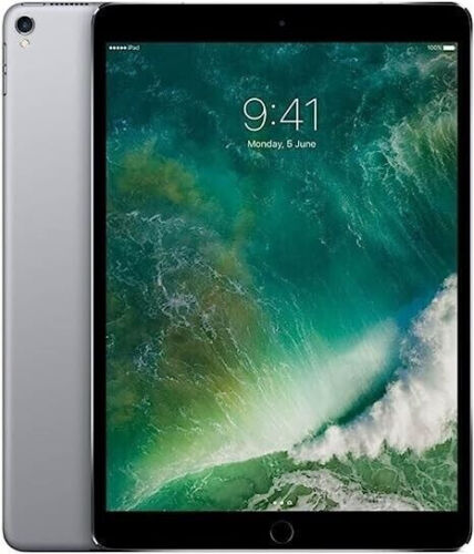 Apple iPad Pro 1st Gen. 64GB, Wi-Fi, 10.5 in - Space Gray - B Grade MQDT2LL/A - Afbeelding 1 van 5