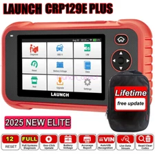 2025LAUNCH X431 CRP129E Plus PRO All System Car OBD2 Scanner Diagnostic Tool SRS