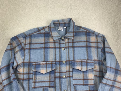 Ford Bronco Official Licensed Damen Gr. XL kariert Flanell Shacket Taschen LS - Bild 12 von 15