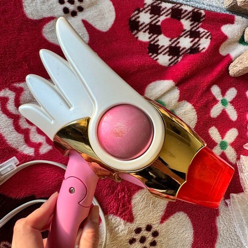Card Captor Sakura Sealing wand model hair dryer With box Super Groupies Used - Picture 8 of 13