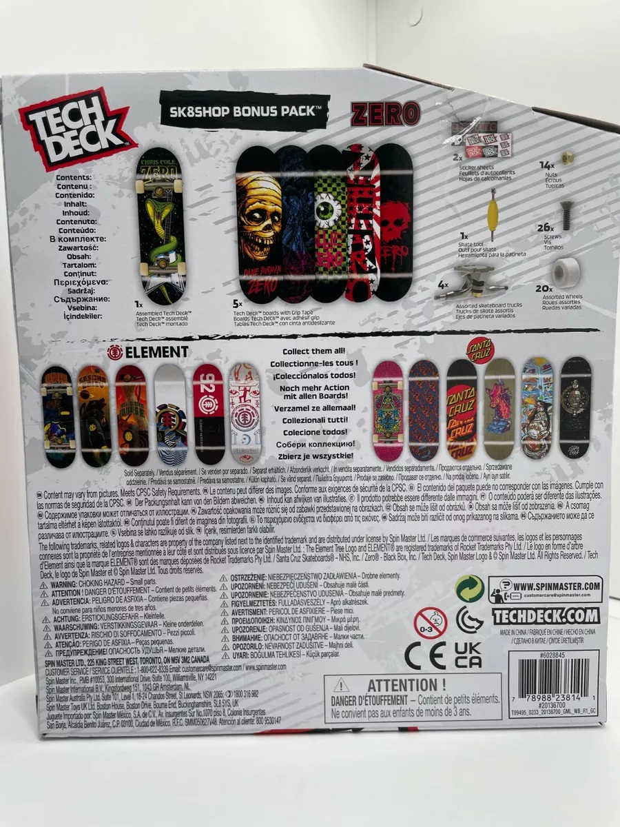 Skate De Dedo Tech Deck Revive Dragon - Multicores - Home