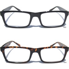 CLEAR LENS GLASSES Classic Design Retrogular RectangPolite Fashion Eyewear Look