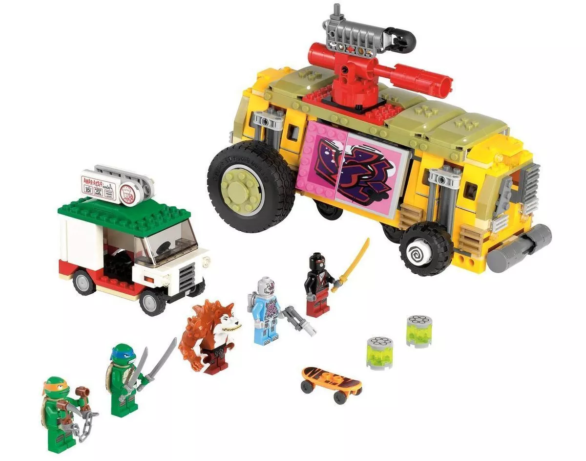 lego tortue ninja 79104 the shellrazer street chase (technic version) - LEGO