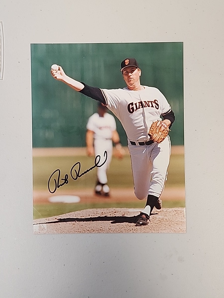 Rick Reuschel, San Francisco Giants, Signed, Autographed, 8x10, Photo, a Coa Will Be Included. Rick Reuschel, San Francisco Giants, Signed, Autographed, 8x10, Photo, a Coa Will Be Included.