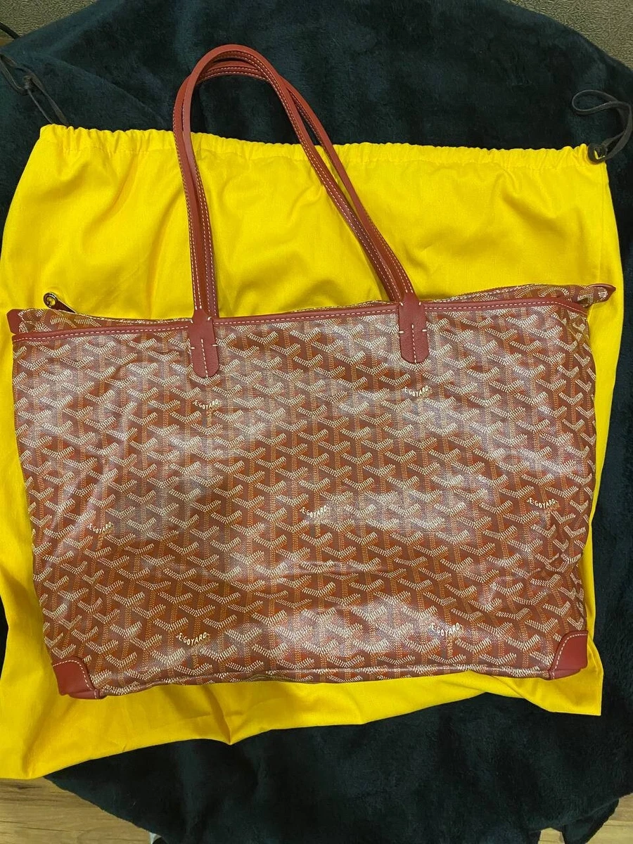 goyard yellow tote