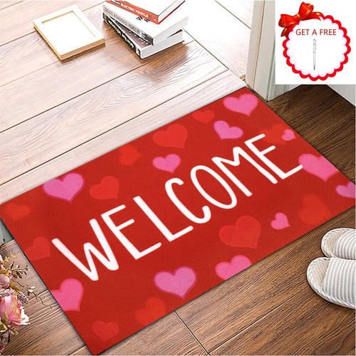 Valentine's Day Welcome Doormats Carpets Decor Carpet Living Room Carpet