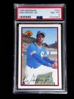 KEN GRIFFEY JR. 1989 BOWMAN BASEBALL ROOKIE CARD #220 PSA 8 NM/MT MARINERS HOF.