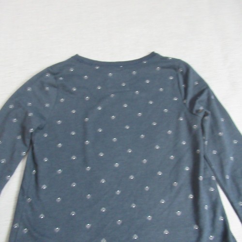 Sonoma Sweatshirt Womens Size Small Gray Geometric Crew Neck Long Sleeve Casual - Picture 5 of 11
