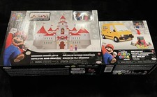 Super Mario Bros Movie 2023 Mushroom Kingdom Castle And Van Playset