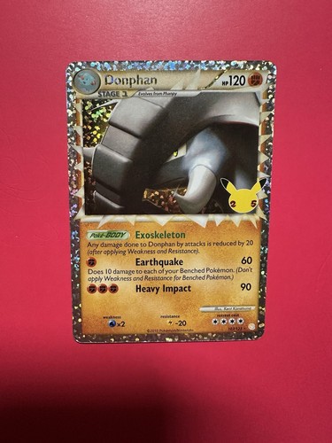 Donphan (Prime) 107/123 Celebrations: Classic Collection Holo - Picture 1 of 6