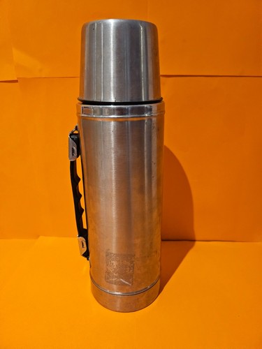 CHAMP Thermos Vintage Hot Cold Stainless Steel 13" Tall Made in Korea - Picture 4 of 6