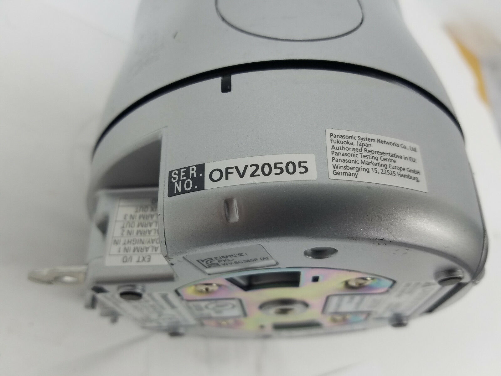 Panasonic WV-SC385 Super Dynamic HD Dome Network IP Camera PoE PTZ #1