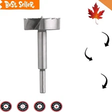 Versatile Multi-Purpose Large 3-Inch Forstner Bit with Sturdy Wooden Box