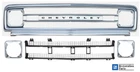 69-70 Chevy C10 Truck Polished Aluminum Outer & Inner Grille Shell *NEW TOOLING*