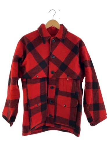 Filson mackinaw cruiser red/black - Gem Filson mackinaw cruiser red/black - Gem