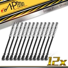 A-Premium 12x Spark Plug Wire Set for Mercedes-Benz W202 W203 W163 R170 Chrysler