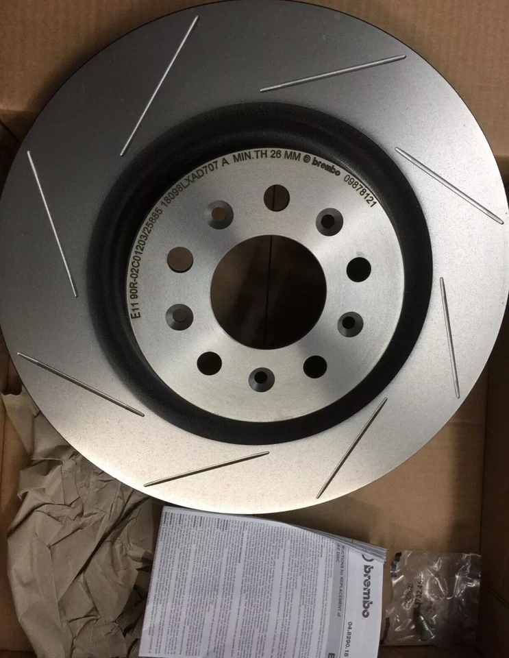 OEM ASTON MARTIN V8 Vantage DB9 brake rotor REAR brake disc Brembo 4G43-28-10266 - Image 2 of 4